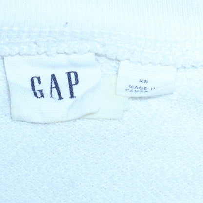 Mens UK Size XS GAP White Pullover Sweatshirt