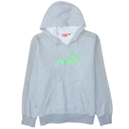 Mens UK Size XL Puma Grey Pullover Hoodie
