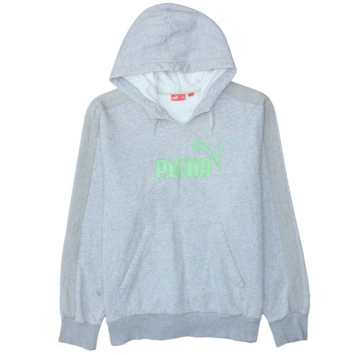 Mens UK Size XL Puma Grey Pullover Hoodie