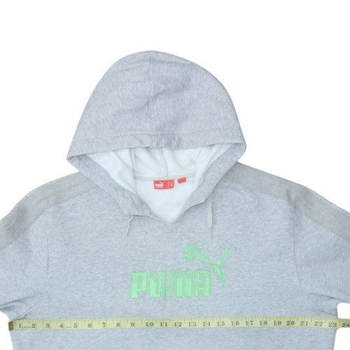Mens UK Size XL Puma Grey Pullover Hoodie
