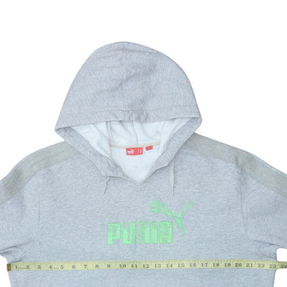 Mens UK Size XL Puma Grey Pullover Hoodie
