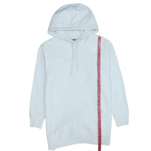 Womens UK Size L The North Face White Pullover Hoodie