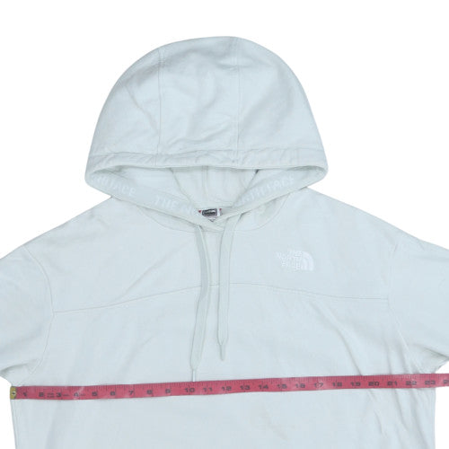 Womens UK Size L The North Face White Pullover Hoodie