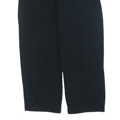 Nike Men's Black Fleece Sweatpants S Regular Elastic Waist Activewear
