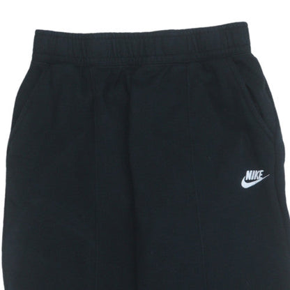 Nike Men's Black Fleece Sweatpants S Regular Elastic Waist Activewear
