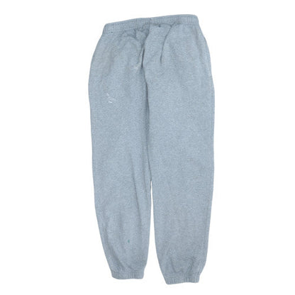 Nike Men's Grey Large Jogger Sweatpants Elastic Waist Lounge
