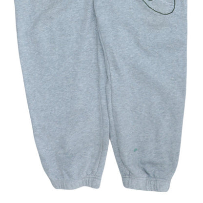 Nike Men's Grey Large Jogger Sweatpants Elastic Waist Lounge