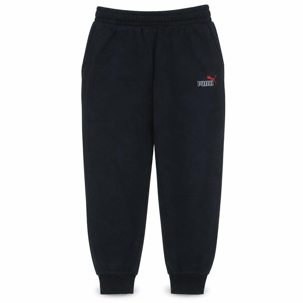 Puma Men's Black Jogger Sweatpants L Fleece Activewear Trousers