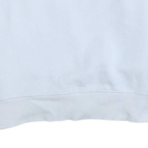 Mens UK Size S Champion White Pullover Sweatshirt