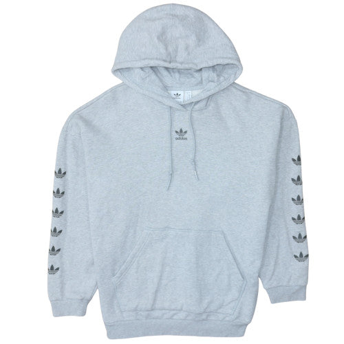 Womens UK Size 10 Adidas Grey Pullover Hoodie