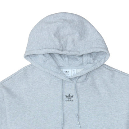 Womens UK Size 10 Adidas Grey Pullover Hoodie