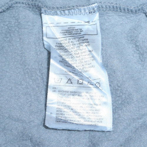 Mens UK Size XL Adidas Blue Pullover Sweatshirt