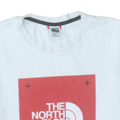 The North Face Womens White Short Sleeve Cotton T-Shirt M