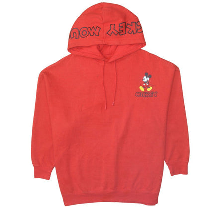 Womens UK Size M Disney Red Pullover Hoodie