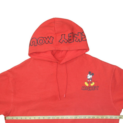 Womens UK Size M Disney Red Pullover Hoodie