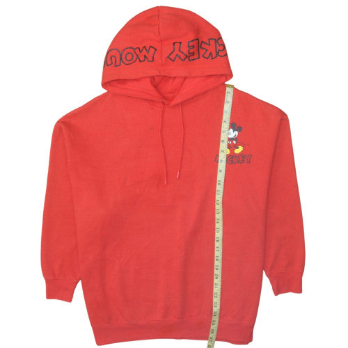 Womens UK Size M Disney Red Pullover Hoodie
