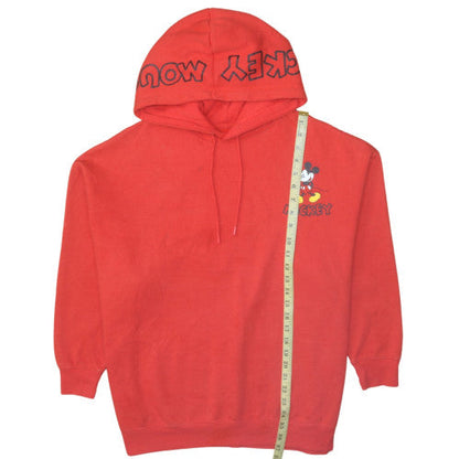 Womens UK Size M Disney Red Pullover Hoodie