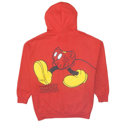 Womens UK Size M Disney Red Pullover Hoodie