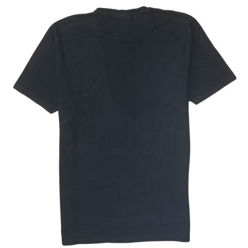 Ellesse Men's Black Crew Neck Short Sleeve Classic Cotton T-Shirt Size L