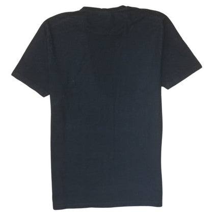 Ellesse Men's Black Crew Neck Short Sleeve Classic Cotton T-Shirt Size L