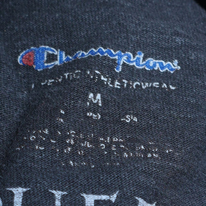 Champion Men's Black Band Graphic Cotton T-Shirt M