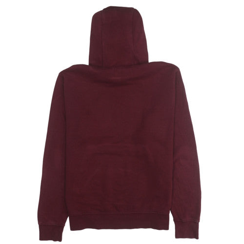 Mens UK Size M Nike Red Pullover Hoodie