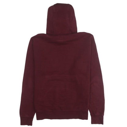 Mens UK Size M Nike Red Pullover Hoodie