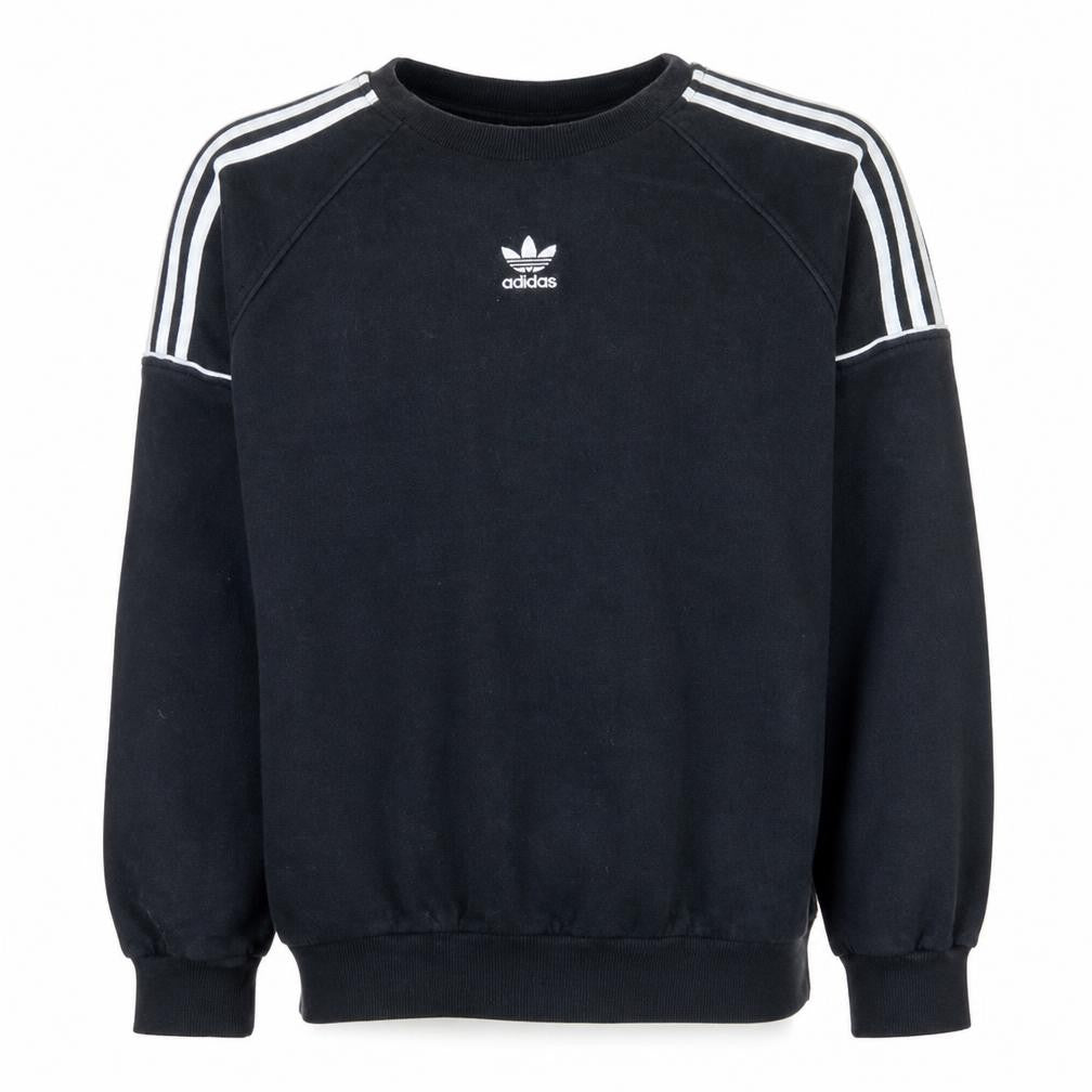 Mens UK Size M Adidas Black Pullover Sweatshirt