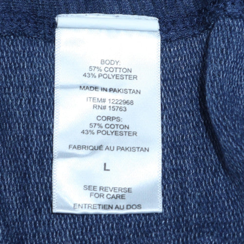 Mens UK Size L Champion Blue Pullover Sweatshirt