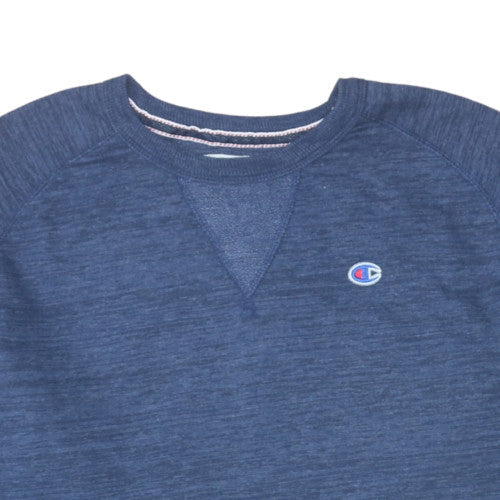 Mens UK Size L Champion Blue Pullover Sweatshirt