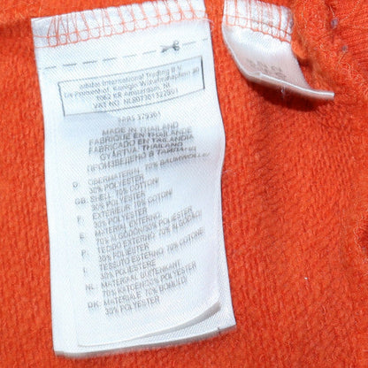 Mens UK Size M Adidas Orange Pullover Hoodie