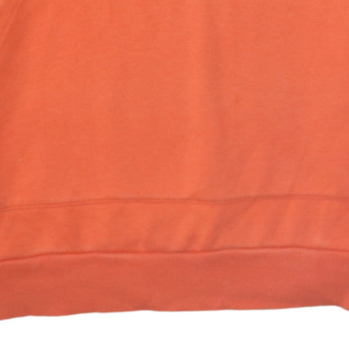 Mens UK Size M Adidas Orange Pullover Hoodie