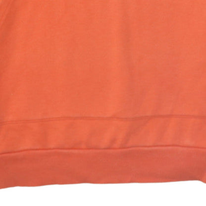 Mens UK Size M Adidas Orange Pullover Hoodie