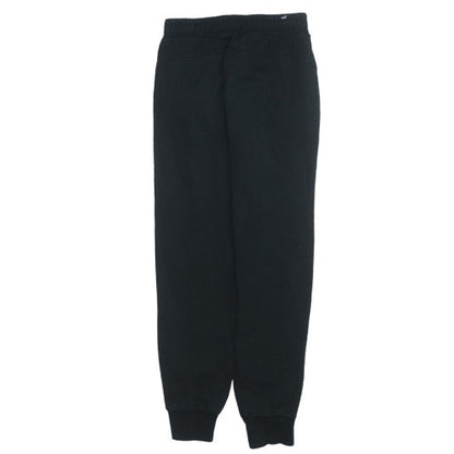 Puma Men's Black Jogger Sweatpants S Regular Fleece Activewear