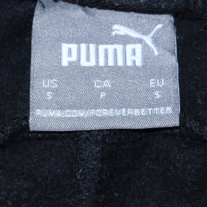 Puma Men's Black Jogger Sweatpants S Regular Fleece Activewear