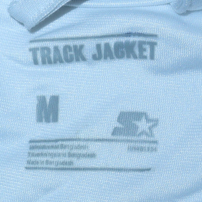 Starter Men's White Track Jacket M Regular Fit Full Zip Sports Top