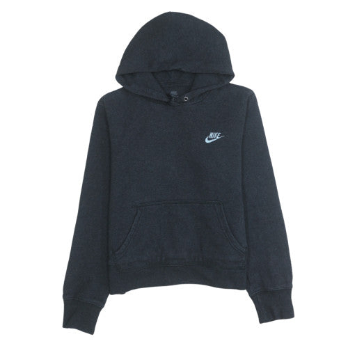 Womens UK Size L Nike Black Pullover Hoodie