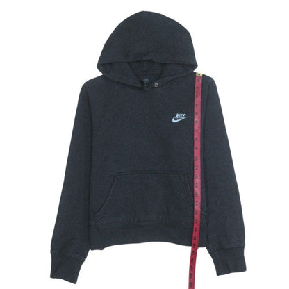 Womens UK Size L Nike Black Pullover Hoodie
