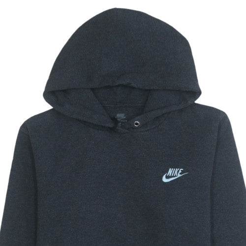 Womens UK Size L Nike Black Pullover Hoodie