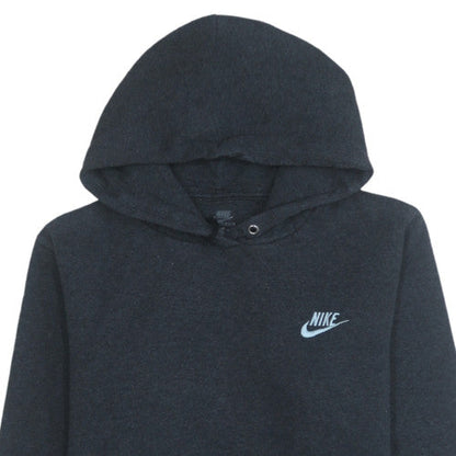 Womens UK Size L Nike Black Pullover Hoodie