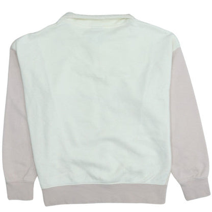 Womens UK Size XS Nike Beige Pullover Sweatshirt
