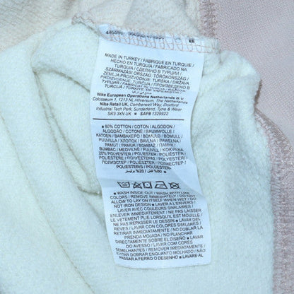 Womens UK Size XS Nike Beige Pullover Sweatshirt