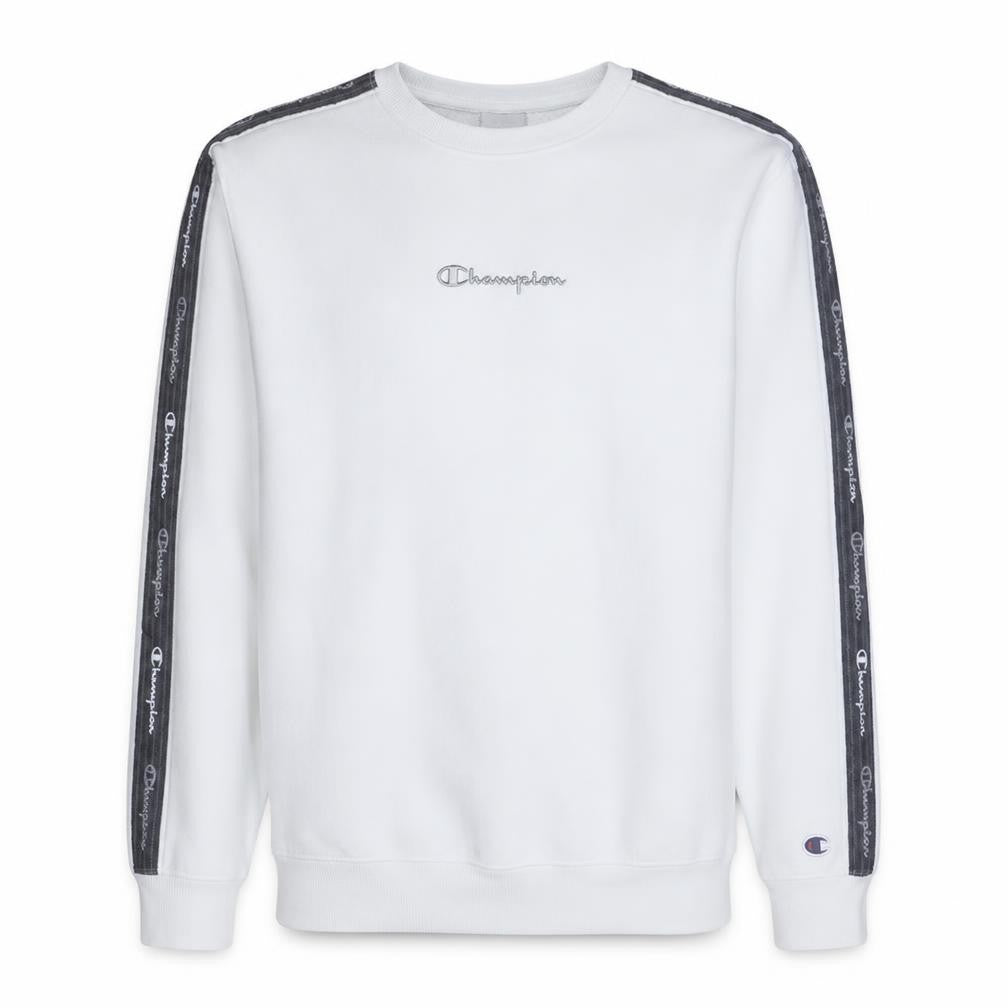 Mens UK Size M Champion White Pullover Sweatshirt