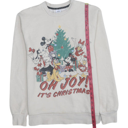 Womens UK Size S Disney at George Beige Pullover Sweatshirt
