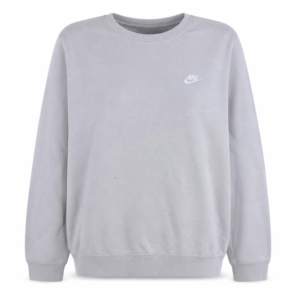 Womens UK Size L Nike Grey Pullover Sweatshirt