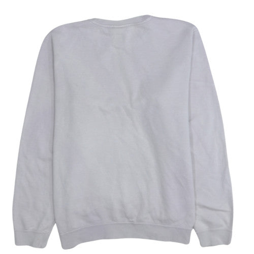 Womens UK Size L Nike Grey Pullover Sweatshirt