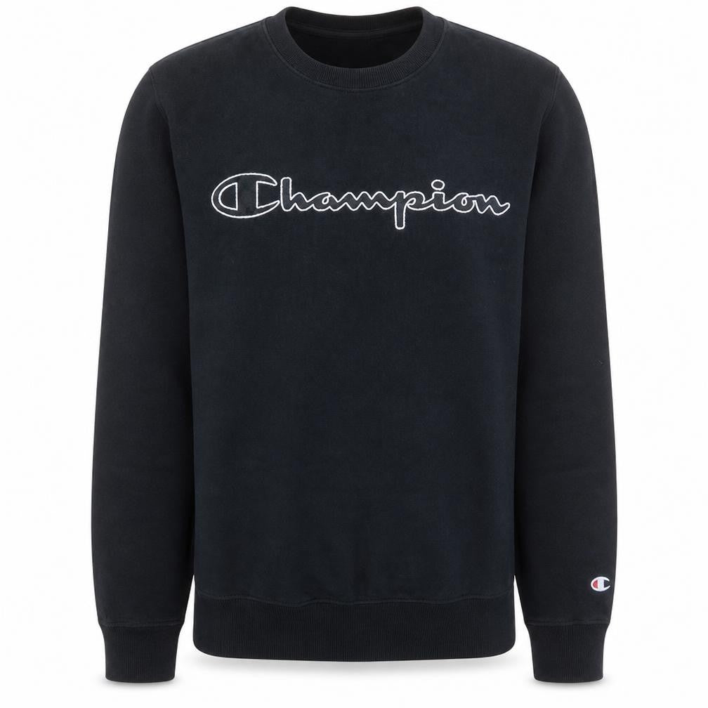 Mens UK Size XS Champion Black Pullover Sweatshirt