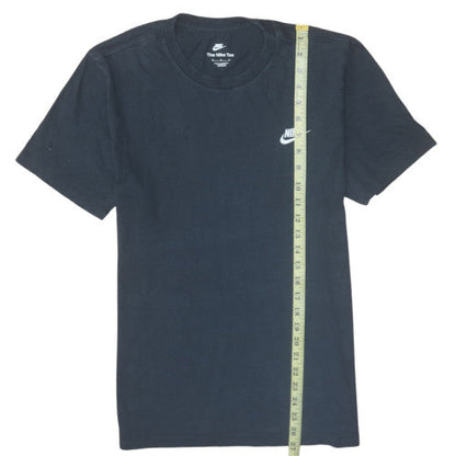 Nike Men's Black Short Sleeve Cotton Logo T-Shirt Medium
