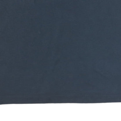 Nike Men's Black Short Sleeve Cotton Logo T-Shirt Medium