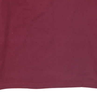 Fila Men's Red Long Sleeve Cotton Graphic Top M